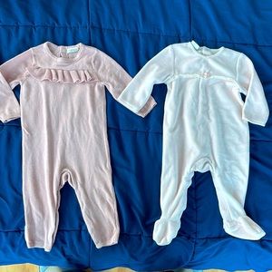 Viverano & PAZ Pink Bodysuits (6-12M)